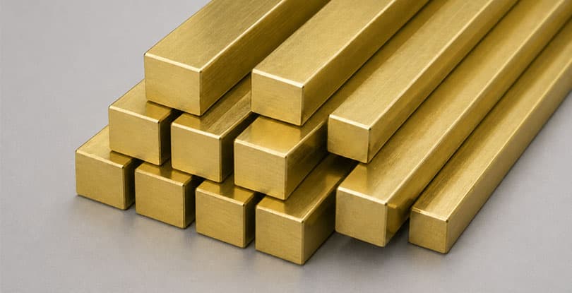 Brass Square Bars – Lloyd's Steel, Colombo